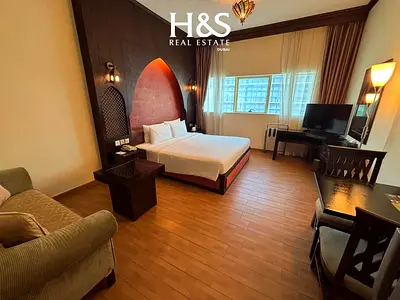 Furnished Studio | SZR View | First Central Hotel | Barsha Heights