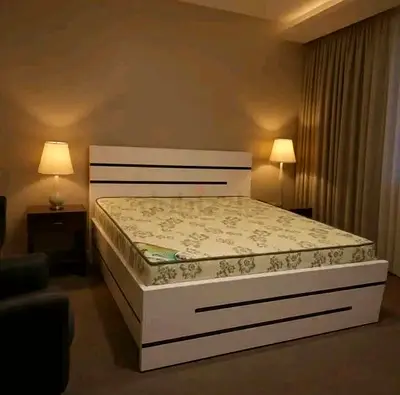 Brand New wooden king Bed including Medical Mattress
