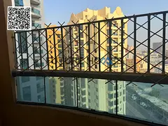Open View 2 BHK Apartment for rent in Al Khor Tower Ajman UAE