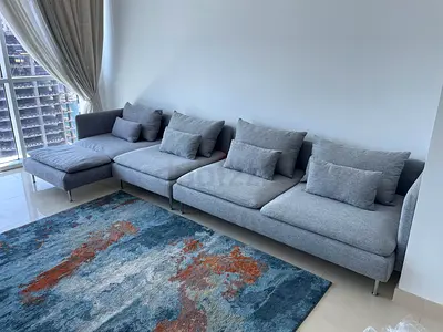 4_ Seater IKEA Sodhremn L Shape Sofa perfect Condition
