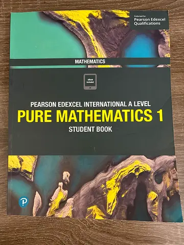 IAL Edexel Pure math and statistics Textbook (3 books total)