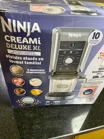 Ninja CREAMi Deluxe 10-in-1 Ice Cream Maker NC502EU