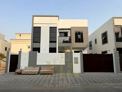 Al Zahia – Ajman, strategic location | 5 master bedrooms | Majlis and living room | Central air conditioning (price includes AC fees)