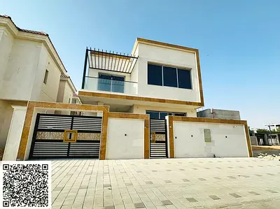 🏡 فيلا للبيع في الحليو سنتر – عجمان | 5 غرف ماستر | تكييف مركزي | سعر شامل رسوم التسجيل
