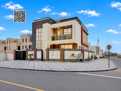 فيلا كورنر مقابل حديقه الياسمين _ 3 طوابق _ مع رسوم التسجيل والمكيفات _ تملك حر _ مقابل الخدمات