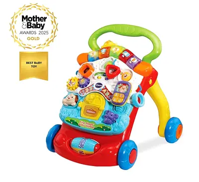 VTech First Steps Baby Walker - Interactive Activity Push Toy