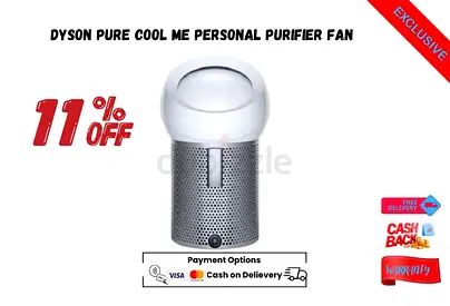 Dyson Pure Cool Me Personal Purifier Fan White/Silver BP01-Free delivery-warranty