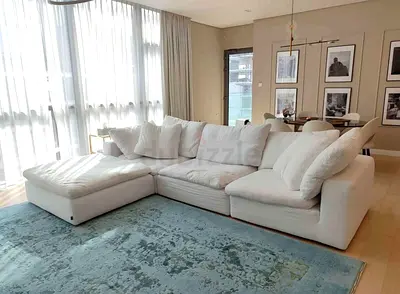 Linen fabric marina home luscious sofa
