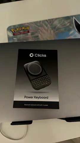 Clicks Power Keyboard Bluetooth Compact Remote with Trackpad