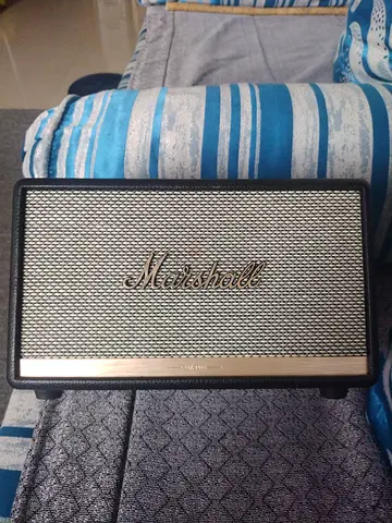 Marshall Bluetooth Speaker - Compact Vintage Design (Good Condition)