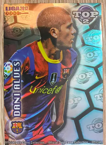 Dani Alves - 2011-12 Mundicromo Las Fichas de la Liga 550