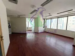 Spacious 1350 sq ft commercial office in Al Majaz 1 Corniche with 6 rooms meeting room kitchen bathr