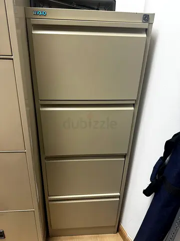Rigid metal file cabinet / filing cabinet