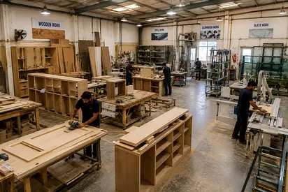 DUBAI - INTERIOR DECOR (with Carpentry & Joinery Factory) CONTRACTING COMPANY FOR SALE