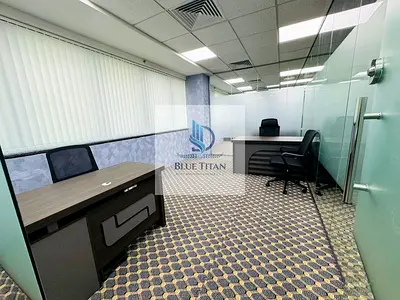 BEST OFFER IN 1 YEAR | FURNISHED OFFICE WITH EJARI | DEWA CHILLER WIFI FREE