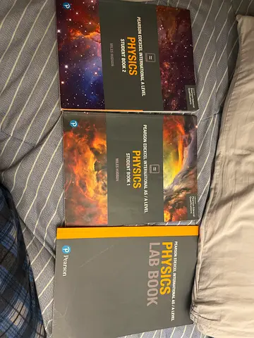 Pearson Edexcel A-Level Physics Student Books 1 & 2 + Physics Lab Book (set)