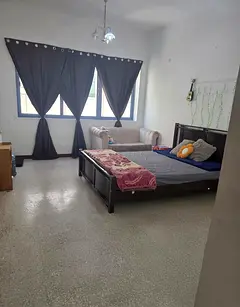 Furnished family room for executive couples
