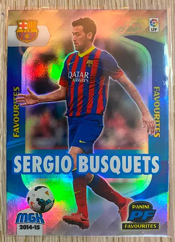 Sergio Busquets - 2014-15 Panini Megacracks 405