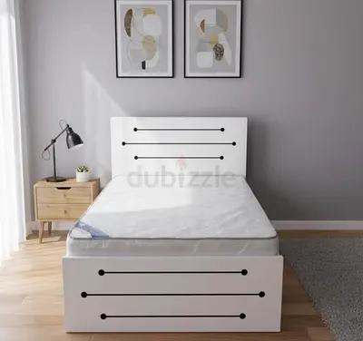 Brand New Double size bed with Good Quality Mattress Available