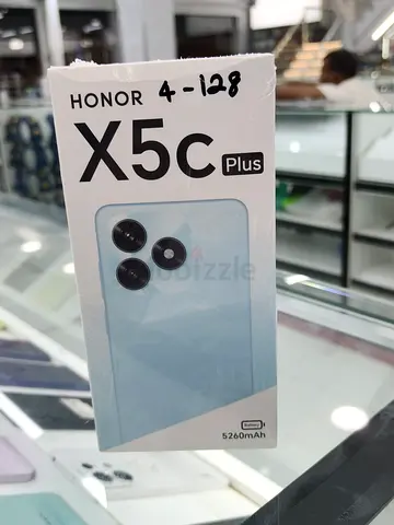 HONOR X5c Plus 4GB RAM 128GB - Sealed Box, Light Blue TDRA(PRICE FIXED)
