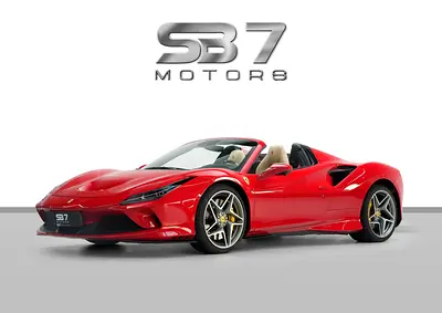 FERRARI F8 SPIDER 2021 FULL CARBON FIBER WITH SERVICE CONTRACT