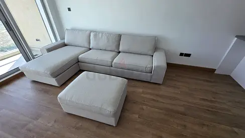 IKEA Kivik L shape Sofa Beige Without footstool