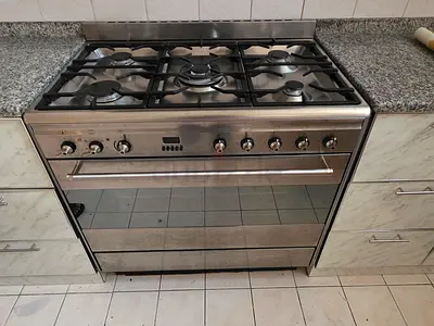 Smeg Freestanding Top Gas Oven Electric Cooker 90cm