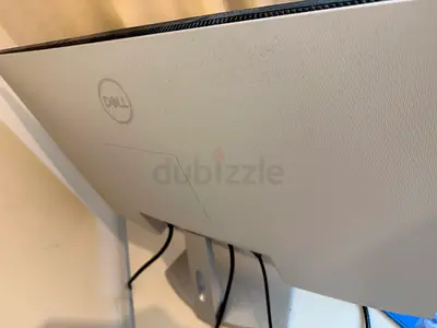 Dell 27-inch Monitor (white back) - Good Working Condition