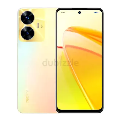 Realme C55 8gb ram and 256gb memory Gold smartphone - dual camera, 6.7" display, excellent condition