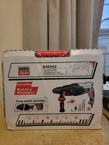 Boss rotary hammer drill new box packed