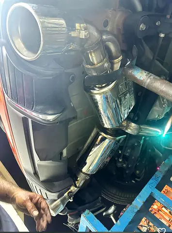 Exhaust Muffler with vlavetronic System Cat-Back Stainless steel & Cold air intake Custom Available