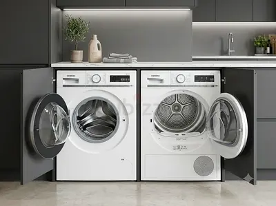 Siemens iQ700 Washer & Dryer Set – Wi-Fi Connected | Premium German Quality