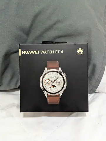 Huawei Watch GT 4 (boxed) - Classic brown leather