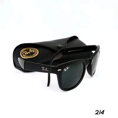 RRay-Ban Black Sunglasses with Case - Good RCondition