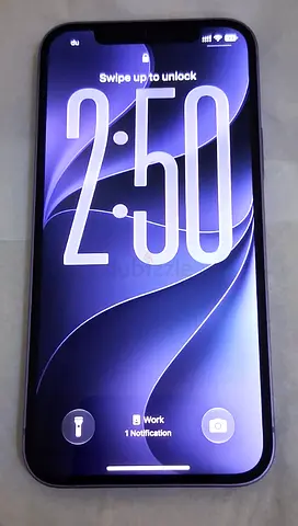 iPhone 12 Purple - Dual Sim- Good condition