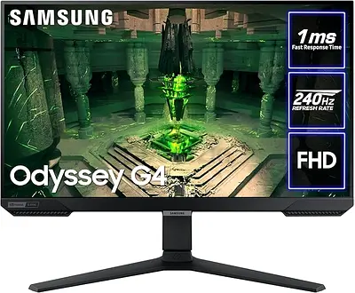 Samsung Odyssey G4 240Hz 25 Inch Full HD 1ms AMD FreeSync Gaming Monitor
