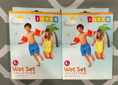 Pair of Intex Kids Swim Arm Floaties (Wet Set Collection) - New