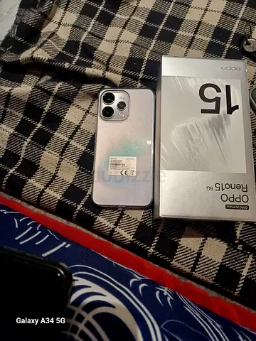 OPPO Reno15 5G with box - used, good condition