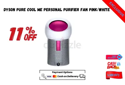 Dyson Pure Cool Me Personal Purifier Fan Pink/White BP01-Free delivery-Warranty