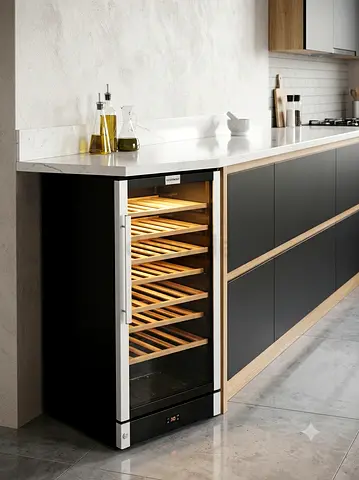 Vestfrost Black Wine Cooler – Made in Denmark | Premium Wine Storage
