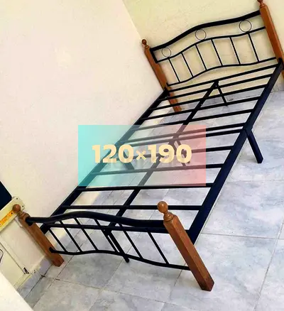 Used bed 200 wood and iron available