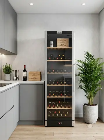 Vestfrost 220-Bottle Tall Freestanding Wine & Beverage Cooler – Good Condition