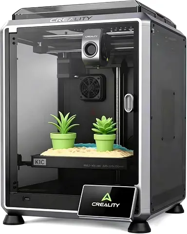 Creality K1C 2025 3D Printer, 600mm/s Max Enclosed 3D Printer with AI Camera