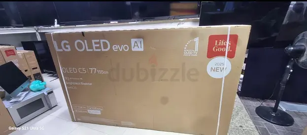 LG OLED evo AI 77-inch (C5) TV - Sealed Box