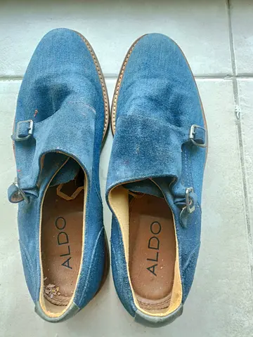 ALDO navy blue loafers / slip-ons