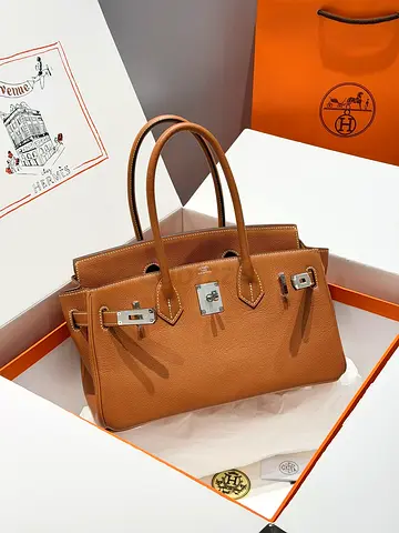 Hermes Birkin Shoulder Light 29 Evercolor Gold PHW