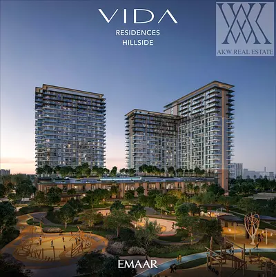1BR | VIDA HILLSIDE | PARK & GREEN VIEWS | DUBAI HILLS ESTATE