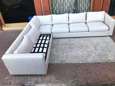 6_ Seater IKEÀ Vimle Corner Sofa Bed with Storage beige