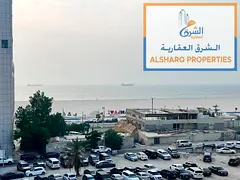 Studio apartment for rent Annual rental Ajman Corniche With balcony Prime location with 24/7 service