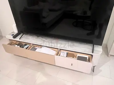 Modern TV Stand / Media Console with Storage Drawers 2meter 48 cm high 40 cm wide